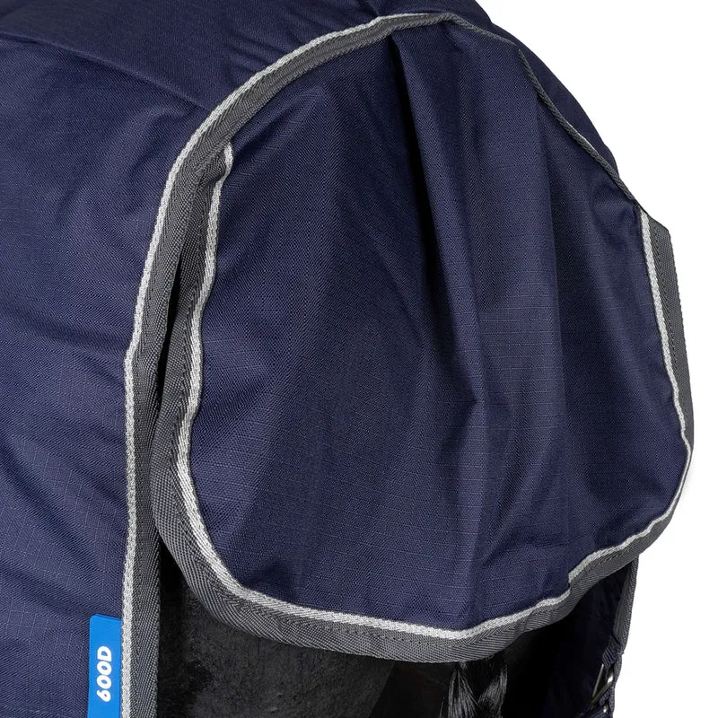 WeatherBeeta ComFiTec Tyro Turnout Standard Neck 220g Navy/Charcoal