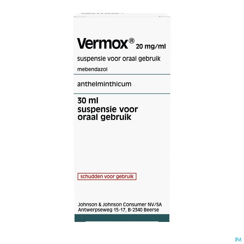 Vermox Susp 30ml 2%