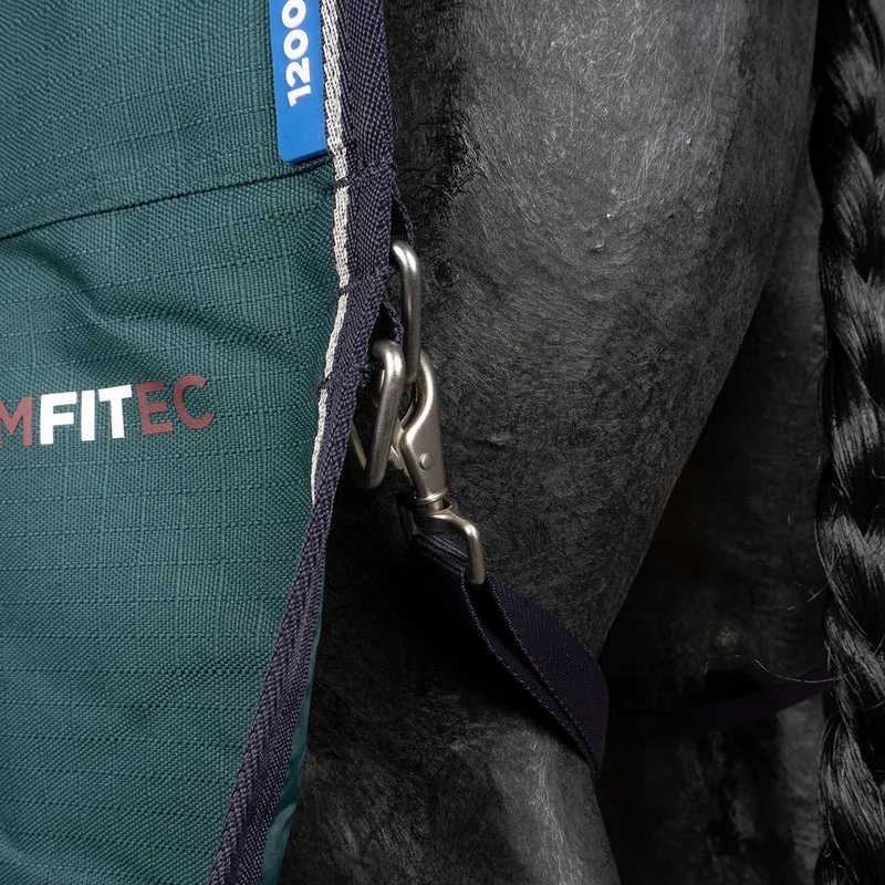 WeatherBeeta ComFiTec Plus Dynamic Turnout High Neck 220g Forest Green/Navy
