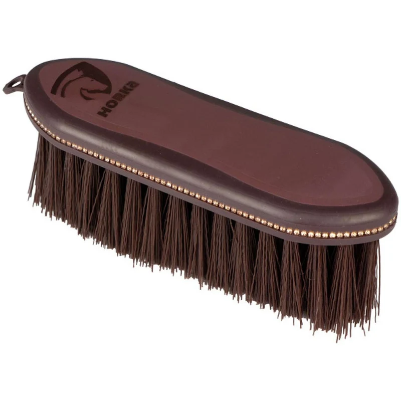 HORKA Brosse de Toilettage Diamant Deep Ruby