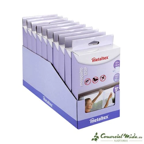 METALTEX Moustiquaire de fenêtre 130x150