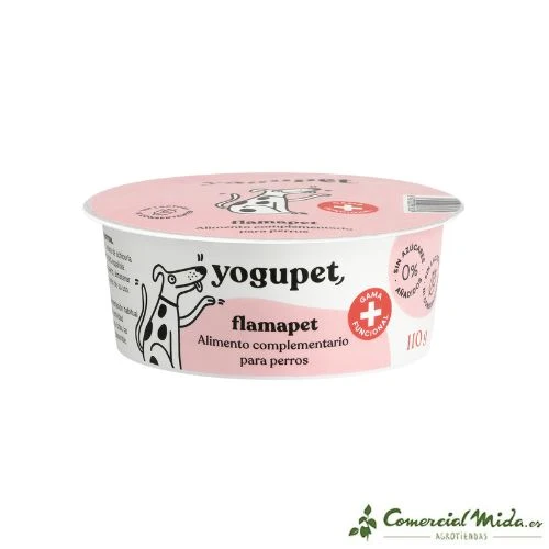 Yogupet Yaourt Flamapet pour chiens (12x110Gr)