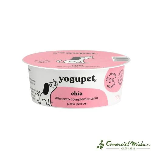 Yogupet Yaourt au chia pour chiens (12x110Gr)