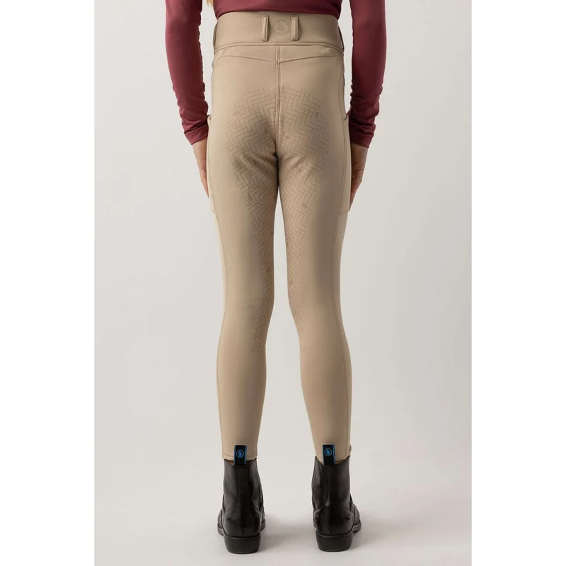 BR Legging d'Équitation Eevolv Lenny Full Grip Enfants Doeskin