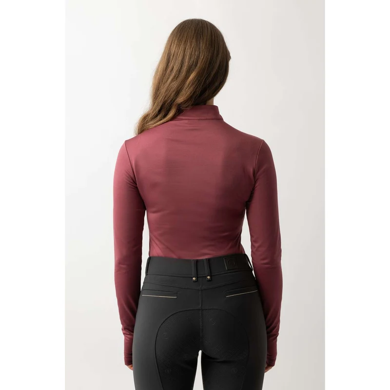 BR Shirt Lieke Femme Maroon Red