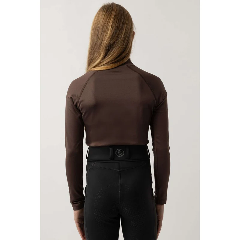 BR Pull à Col Eevolv Linn Enfants Choco Martini