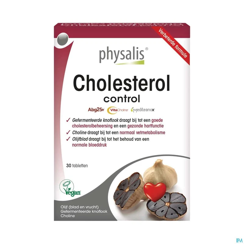 Physalis Cholesterol Control | 30 tabletten | Voedingssupplement