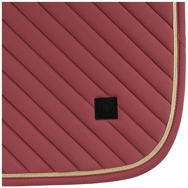 BR Tapis de Selle Loreen Polyvalence Maroon Red