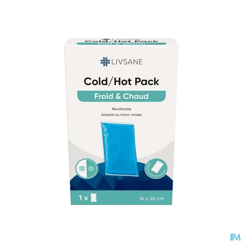 LIVSANE Cold/Hot Pack 26x16cm + Hoes | Warm & Koud Kompres