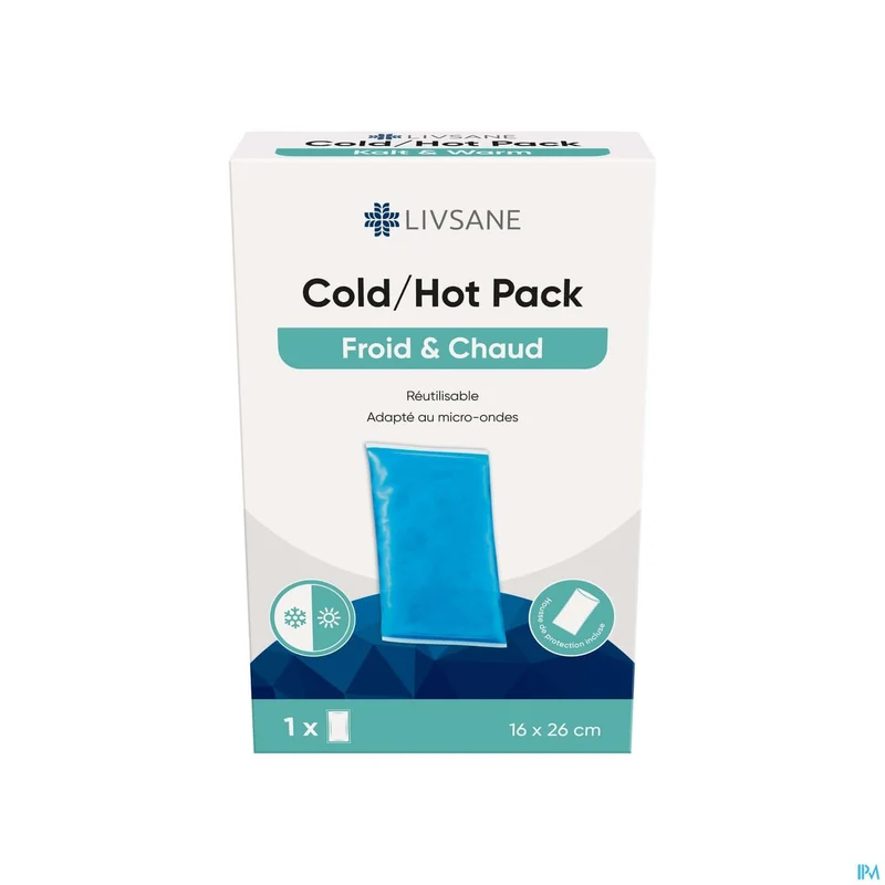 LIVSANE Cold/Hot Pack 26x16cm + Hoes | Warm & Koud Kompres