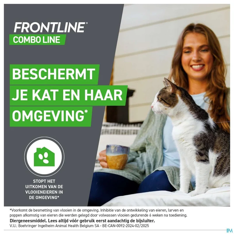 Frontline Combo Line Kat | 6x0,5ml pipetten | Vlooienbestrijding