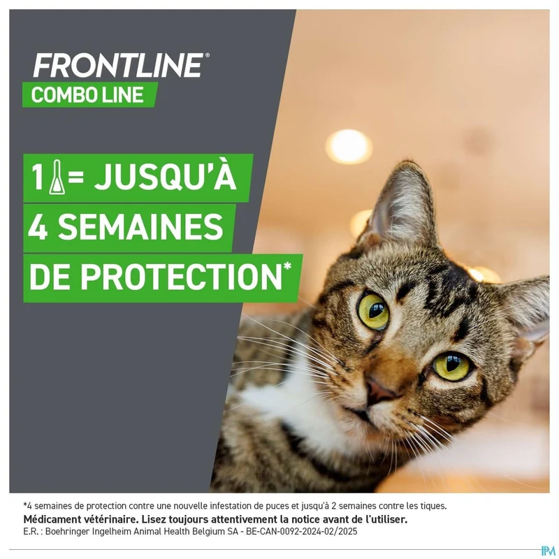 Frontline Combo Line Kat | 6x0,5ml pipetten | Vlooienbestrijding