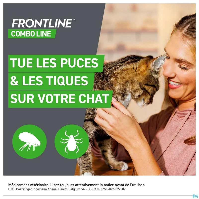 Frontline Combo Line Kat | 6x0,5ml pipetten | Vlooienbestrijding