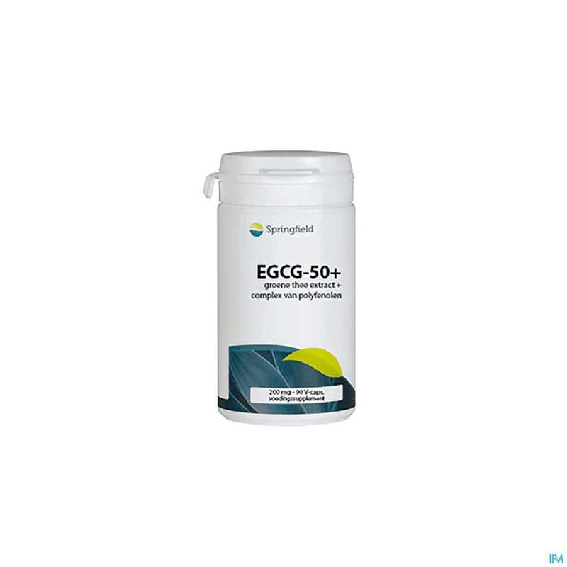 Groene Thee Extr.200mg 50% Egcg Springf. V-caps 90