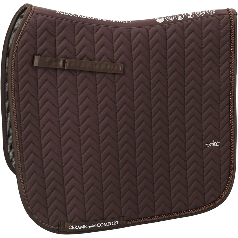 Schockemöhle Tapis de Selle SPCeramica Dressage Mocca