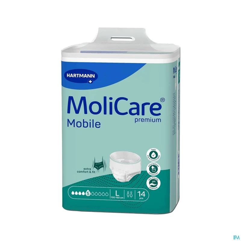 MoliCare Premium Mobile 5D L | 14 broekjes | Incontinentie