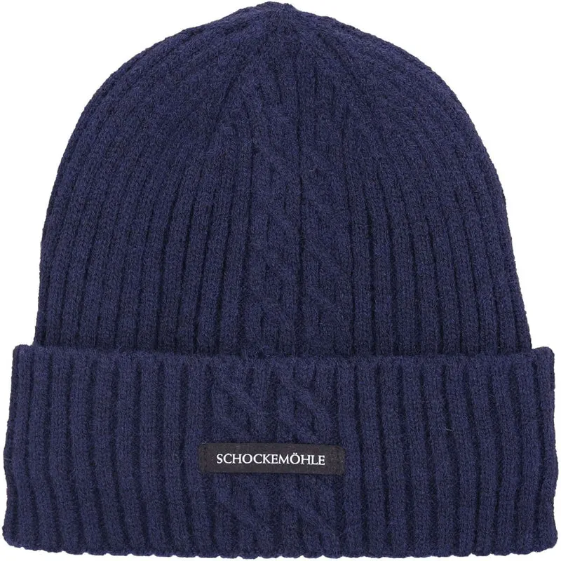 Schockemöhle Bonnet Braided Foncé Marine