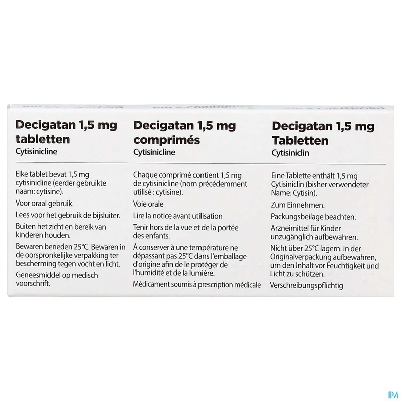 Decigatan 1,5mg Tabl 100