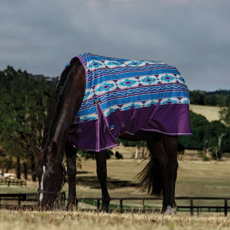WeatherBeeta ComFiTec Legend Turnout 220g Purple Navajo Print