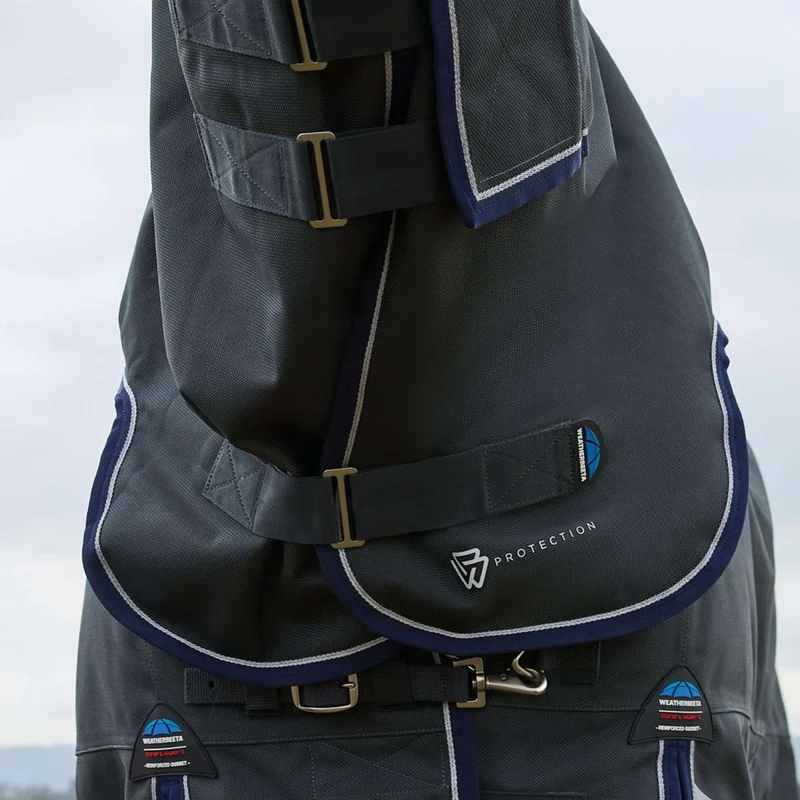 WeatherBeeta ComFiTec Ultra Turnout Neck Cover 220g Charbon