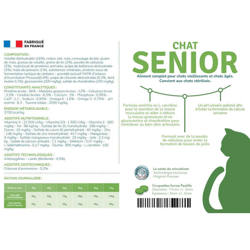 Préférence Senior - croquettes chat