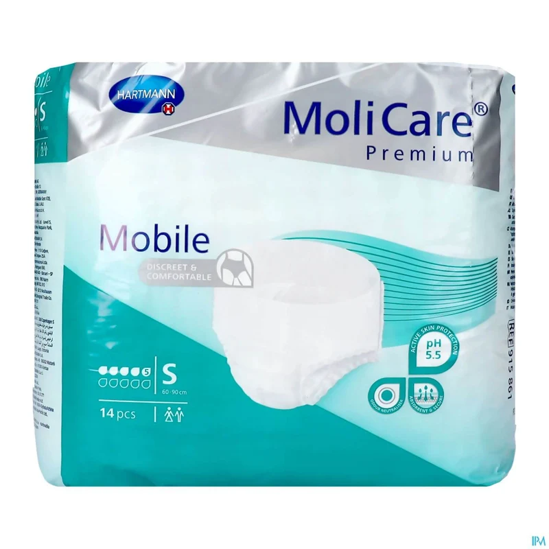 MoliCare Premium Mobile 5D S | 14 broekjes | Incontinentie