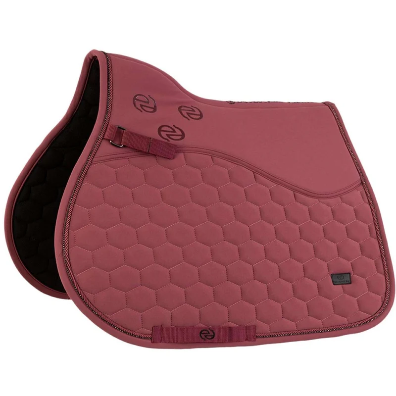 BR Tapis de Selle Eevolv Liv Polyvalence Maroon Red