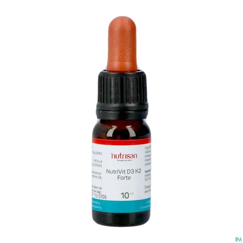 Nutrisan Nutrivit D3 K2 Forte | 10ml druppels | Botten & spieren