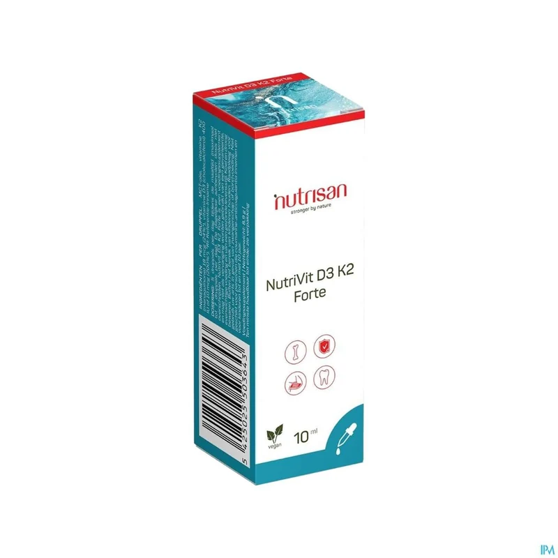 Nutrisan Nutrivit D3 K2 Forte | 10ml druppels | Botten & spieren