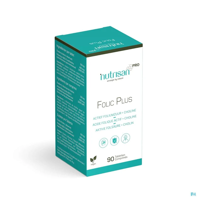 Nutrisan Folic Plus | 90 tabletten | Foliumzuur supplement