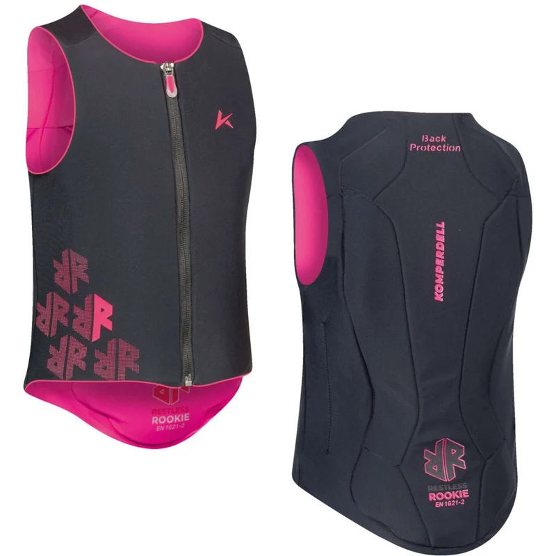 Komperdell Gilet de Protection FlexFit Pro Junior Noir/Rose