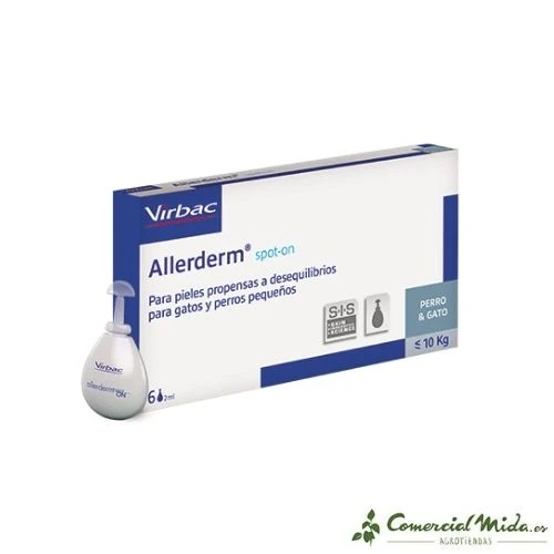 VIRBAC Allerderm Spot-On Pipettes Chiens et Chats