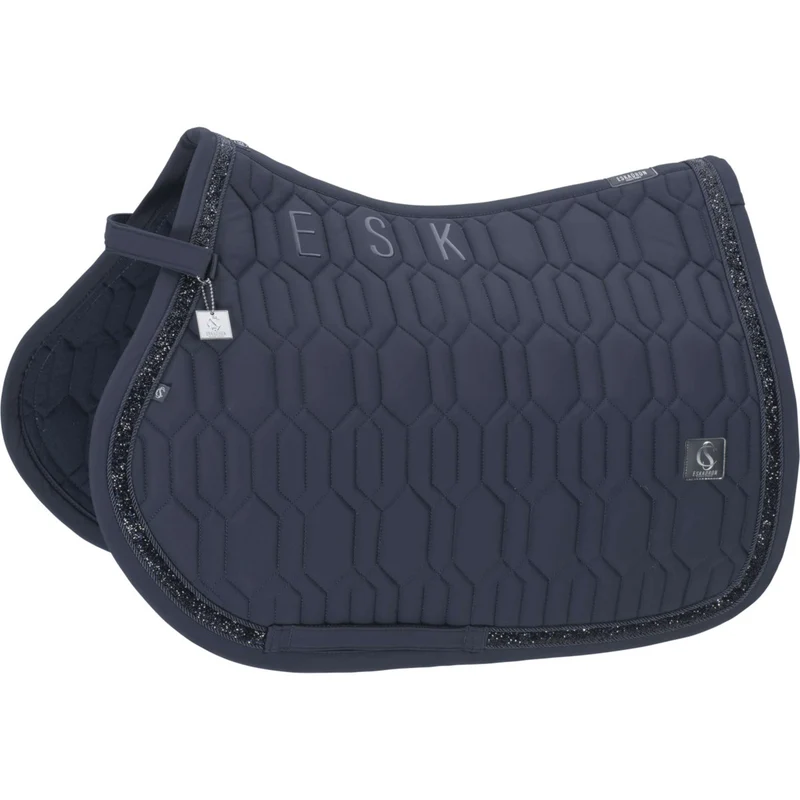 Eskadron Tapis de Selle Classic Sports Softshell Jewel Polyvalent Marin