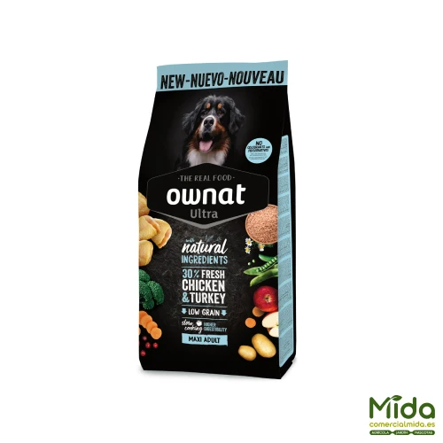 Je pense OWNAT Ultra Maxi Adult pour Chiens Adultes Grandes Races