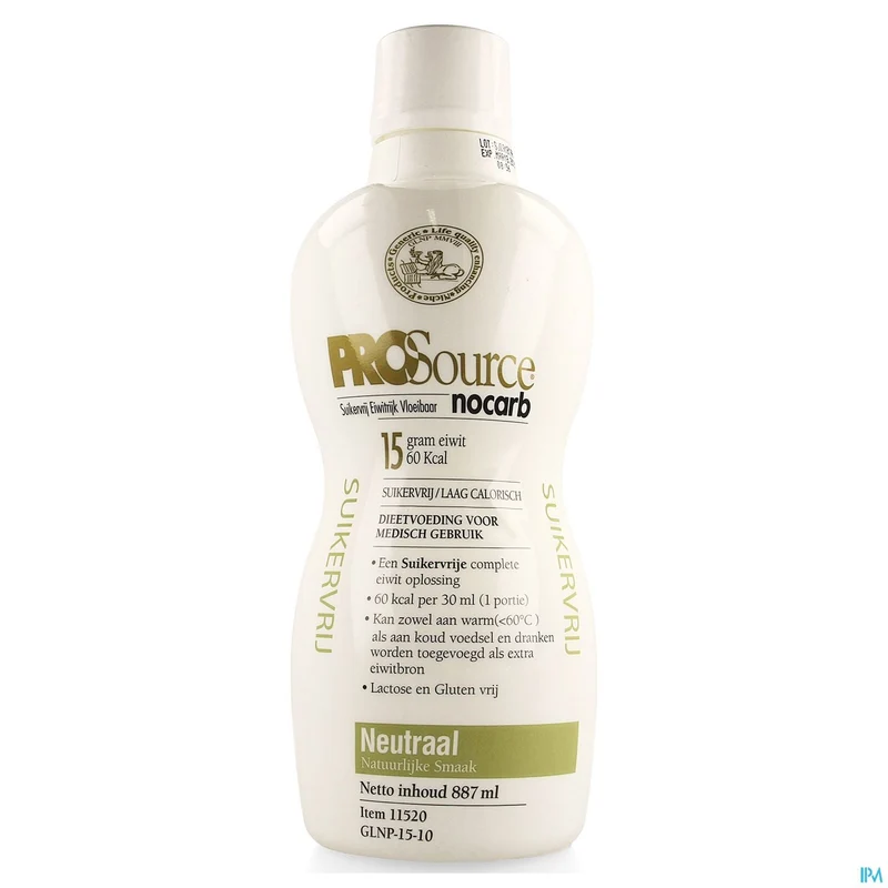Prosource Nocarb Neutraal 15g Eiwit/30ml Fl 887ml