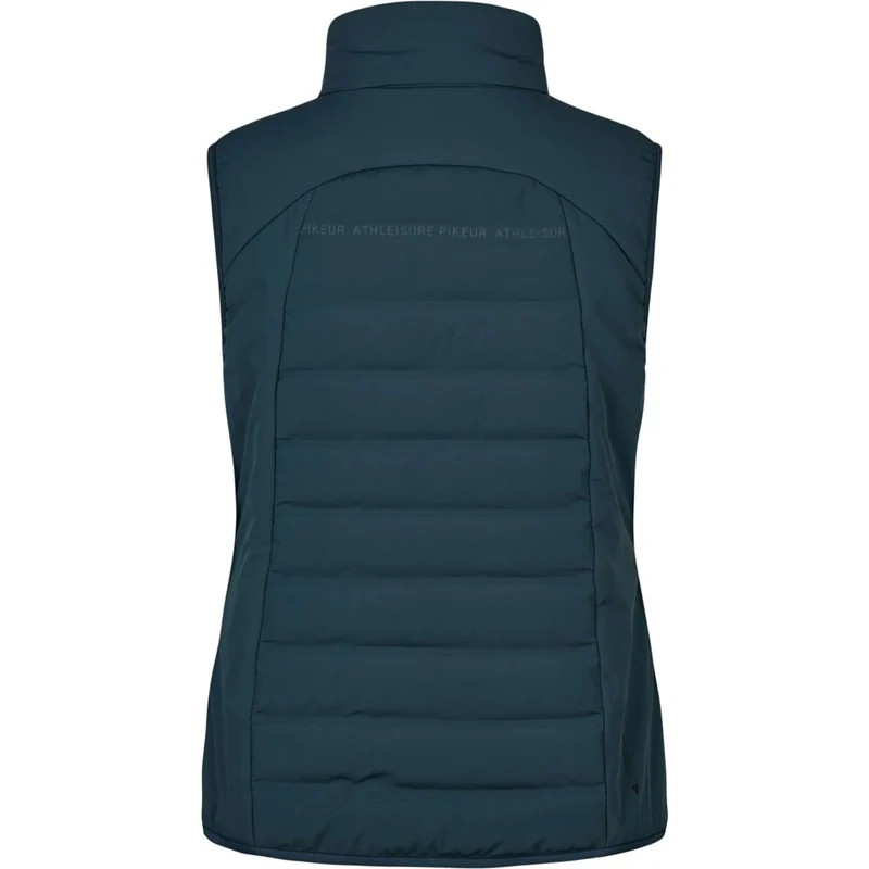 Pikeur Bodychauffant Quilted FlexVest Athleisure AW26 Pine Green