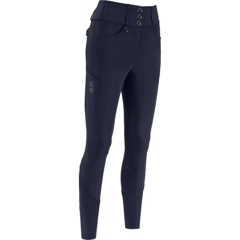 Pikeur Pantalon d'Équitation Cantira MatrixGripTec Highwaist Full Grip Nightblue