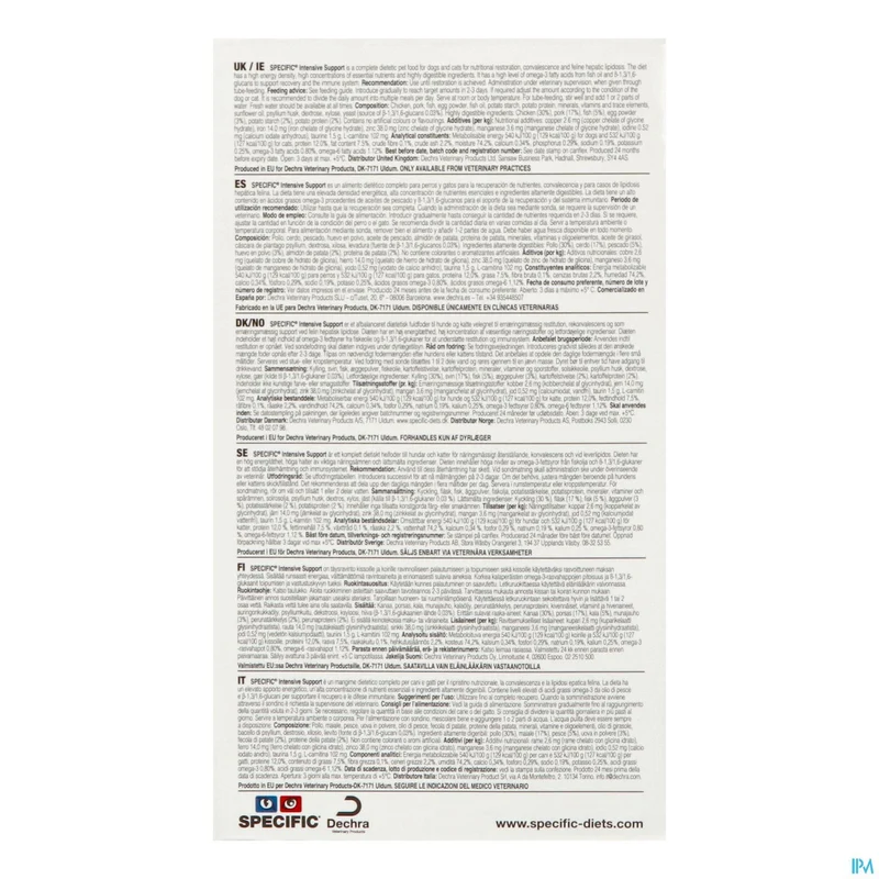 Specific Fdw Food Allergy Management 7x100g