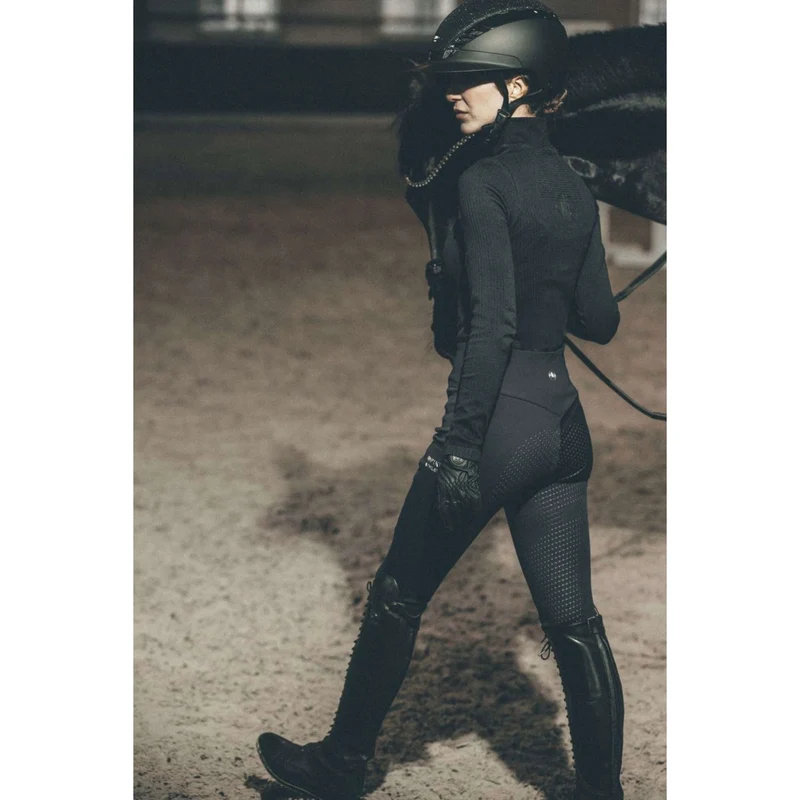 Pikeur Chemise 3D Athleisure AW26 Noir/Marine