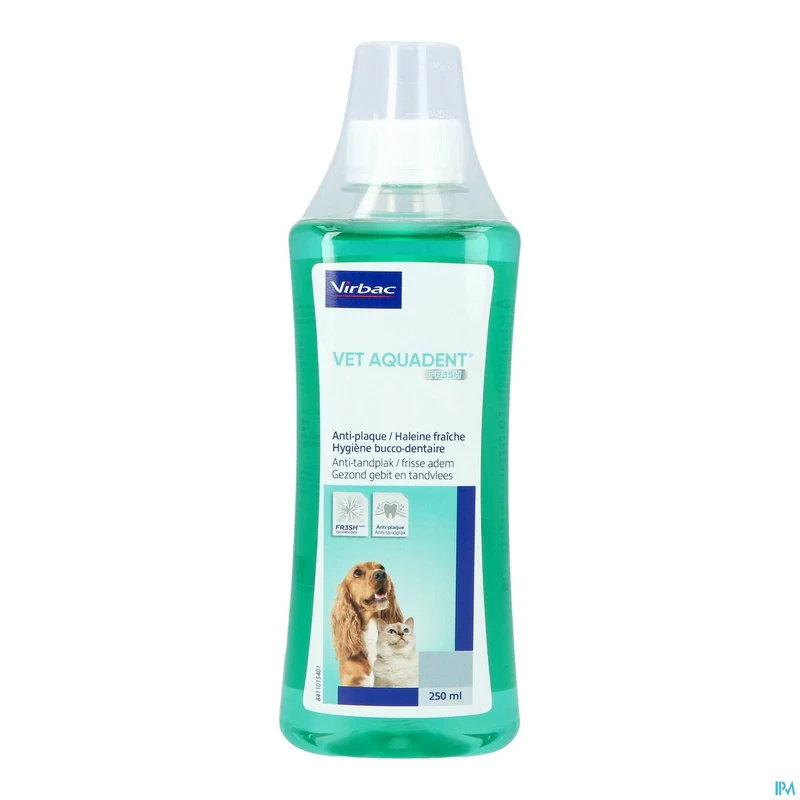Vet Aquadent Fr3sh Opl Hond-kat Opl 250ml Nf
