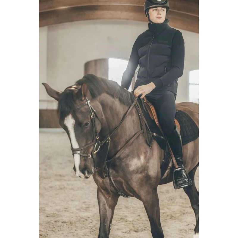 Pikeur Bodychauffant Quilted Athleisure AW26 Hommes Noir