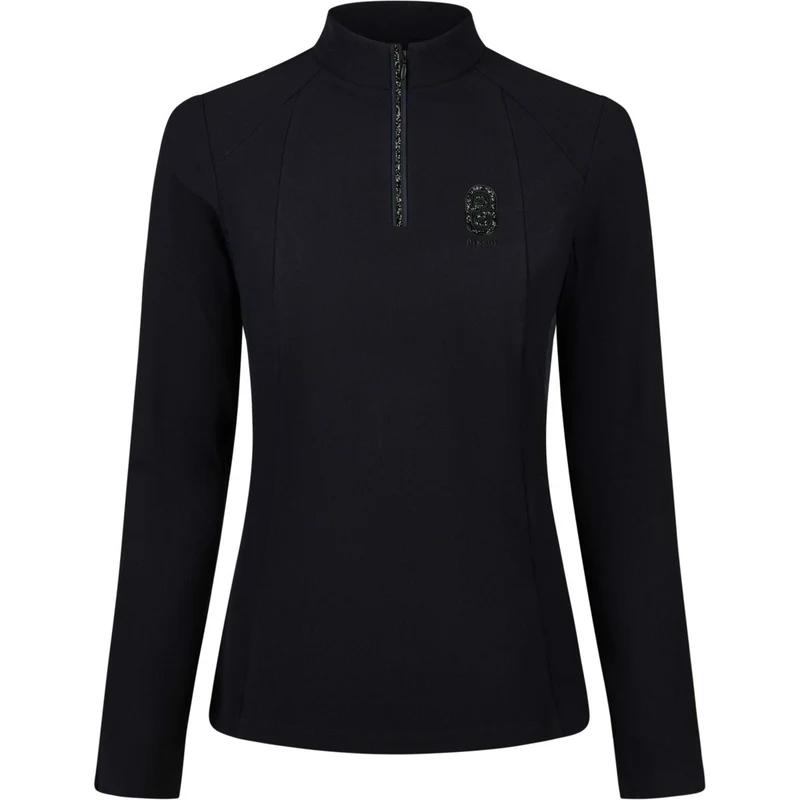 Pikeur Chemise Zip Rip Selection AW26 Longues Manches Noir