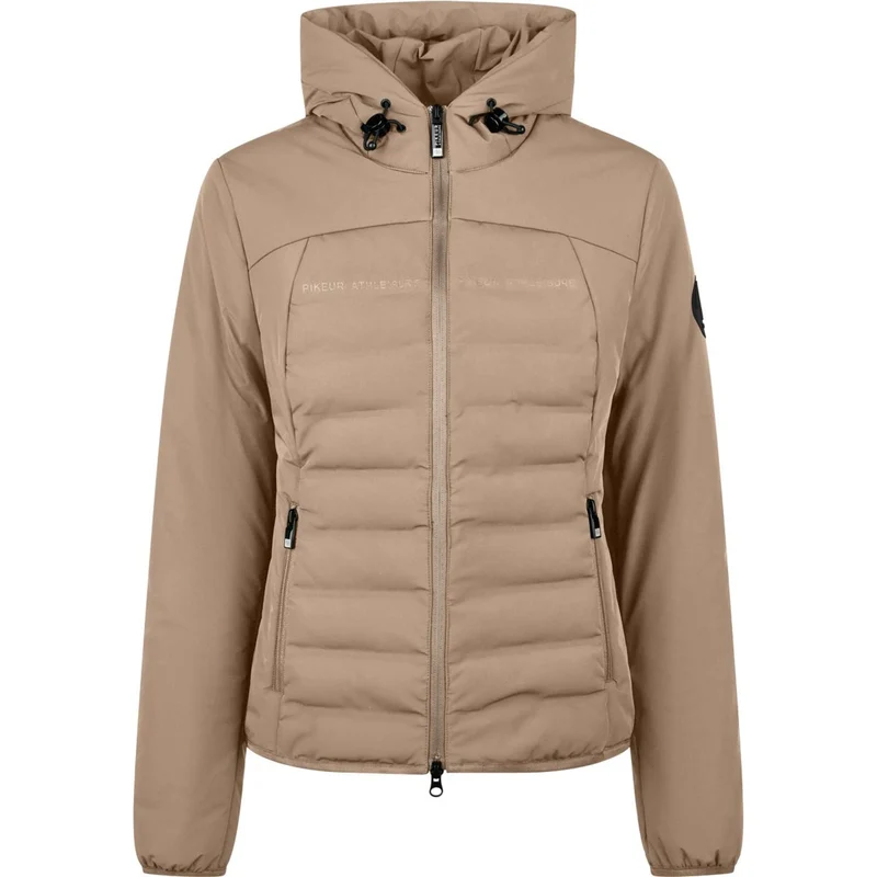 Pikeur Blouson Quilted Flex Athleisure AW26 Mocha Cream