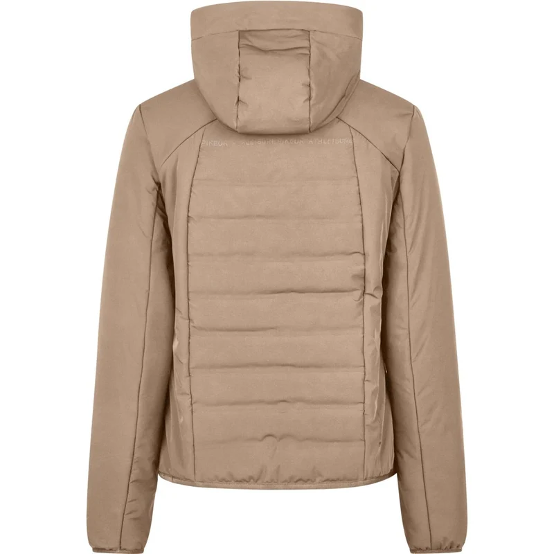 Pikeur Blouson Quilted Flex Athleisure AW26 Mocha Cream