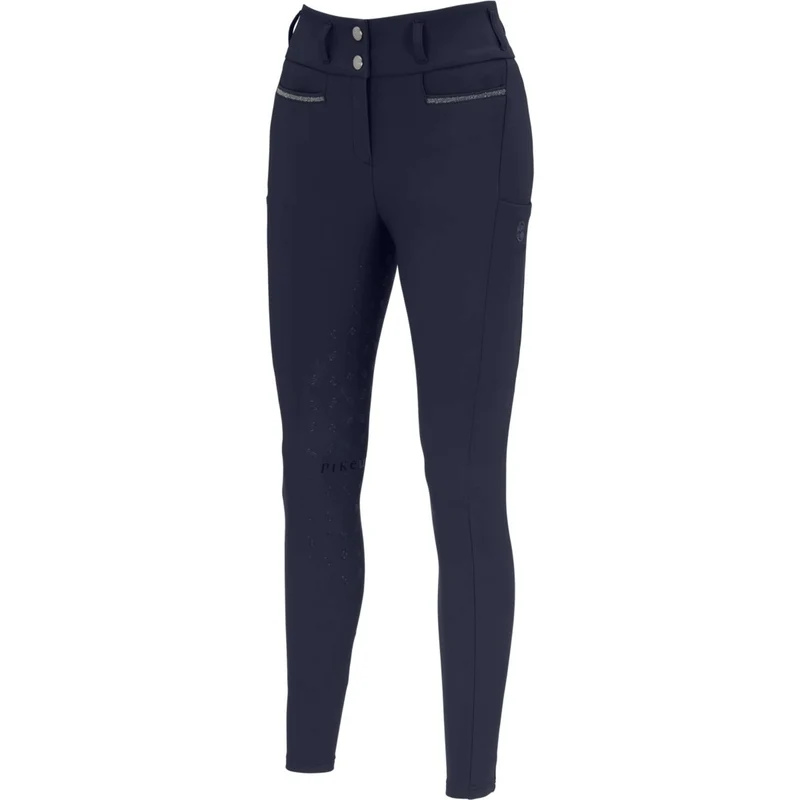 Pikeur Pantalon d'Équitation Linnet GripTec SO Highwaist Full Grip Nightblue