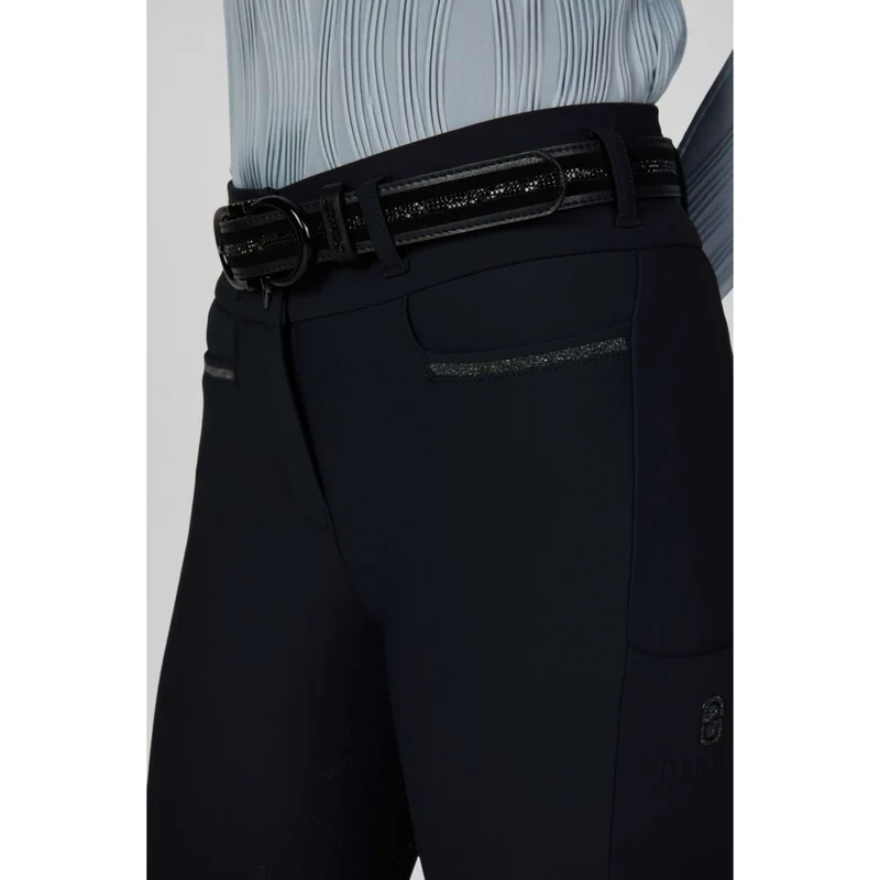 Pikeur Pantalon d'Équitation Linnet GripTec SO Highwaist Full Grip Nightblue