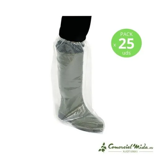 Couvre-chaussures hautes jetables INSPROVET avec caoutchouc de réglage