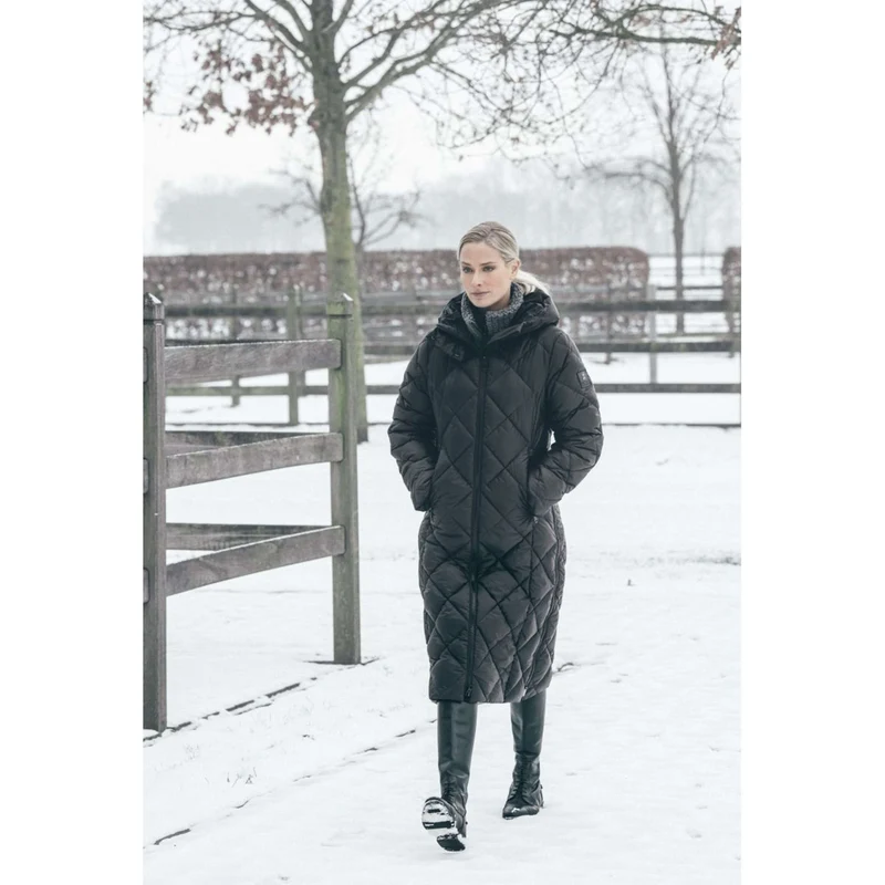 Pikeur Veste Longue QuiltDiamond Selection AW26 Noir