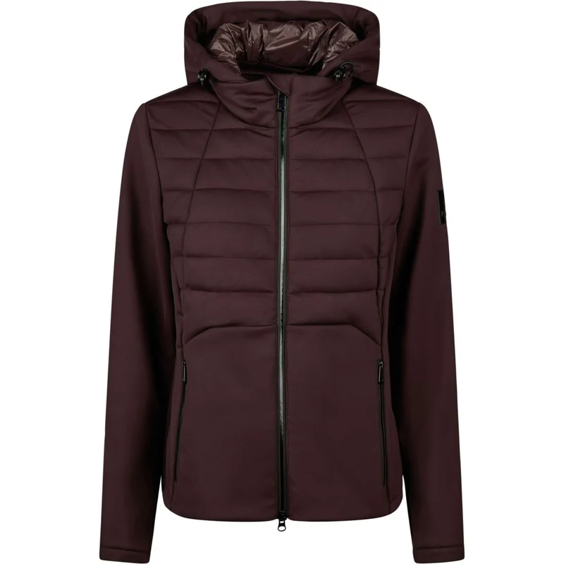 Pikeur Blouson QuiltShield Fleece AW26 Marron chocolat