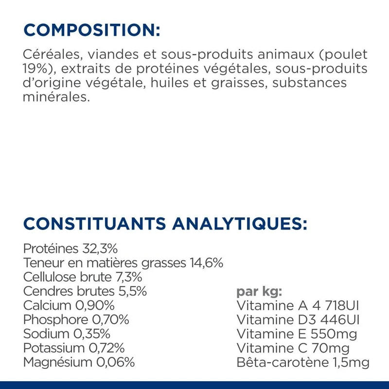 Hill's Prescription Diet t/d Dental Care au poulet - croquettes chat